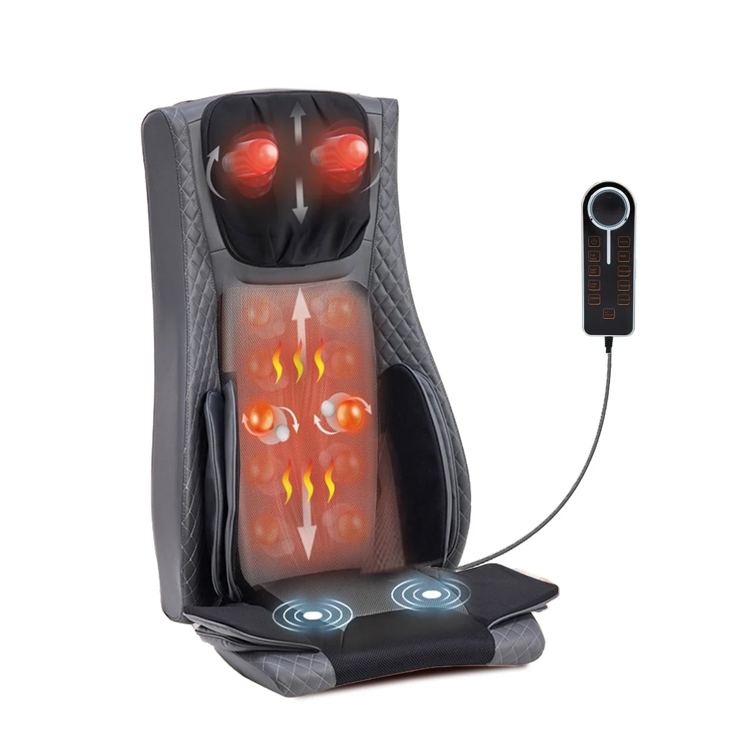Massager Chair Pad Electric Heating Vibrating Cervical Neck Back Body Cushion Massag for Car Home Lumbar Mattress
Massager Chair Pad Electric Heating Vibrating Cervical Neck Back Body Cushion Massag for Car Home Lumbar Mattress