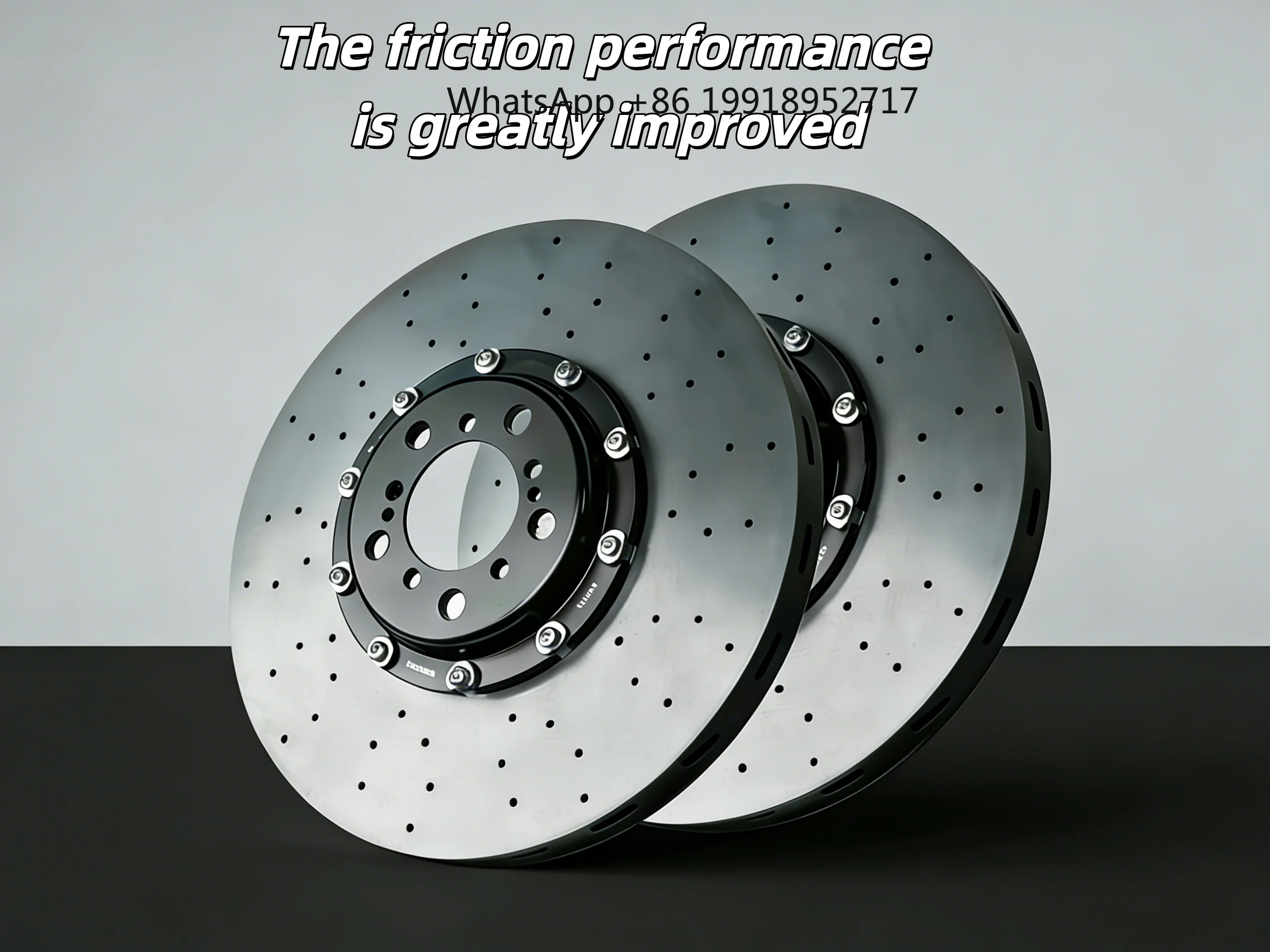 355 mm Factory Supply Carbon Ceramic Brake Disc for BMW G11 G12 F01 F02 F03 F04 X5M X6M F97 F98 G05 G87 JJ1306
355 mm Factory Supply Carbon Ceramic Brake Disc for BMW G11 G12 F01 F02 F03 F04 X5M X6M F97 F98 G05 G87 JJ1306