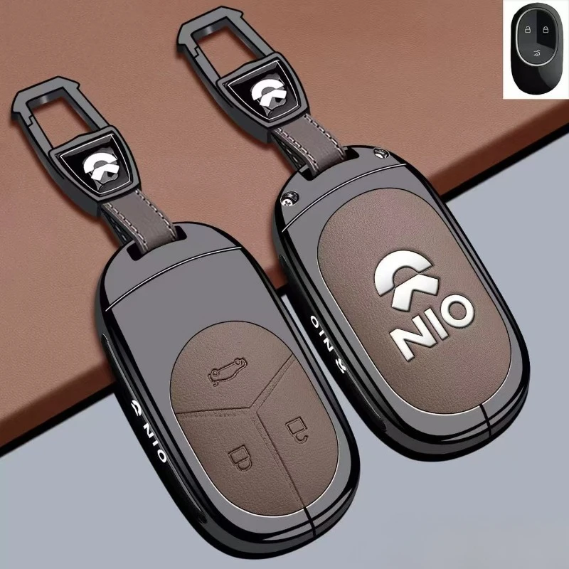 Key Fob Cover for NIO ES8/ET5T/ET7/ET9/EC6/ES6/EC7/ES7, Heavy Duty Metal Case Shell with Keychain, Anti-Drop & Scratch Proof
Key Fob Cover for NIO ES8/ET5T/ET7/ET9/EC6/ES6/EC7/ES7, Heavy Duty Metal Case Shell with Keychain, Anti-Drop & Scratch Proof