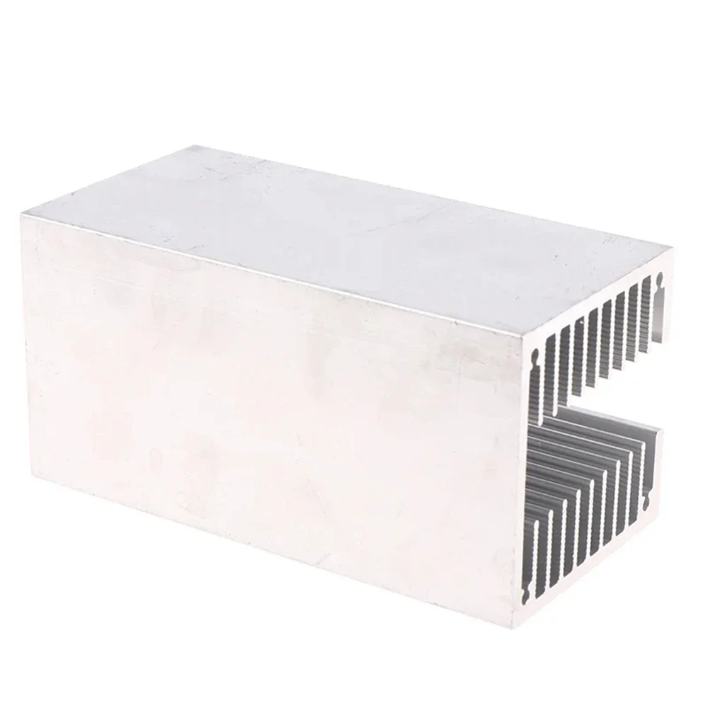 1PC 40*40*100mm/50*50*100mm U-slot Triode High Power Aluminum Alloy Heatsink Heat Sink CPU Power Radiator
1PC 40*40*100mm/50*50*100mm U-slot Triode High Power Aluminum Alloy Heatsink Heat Sink CPU Power Radiator