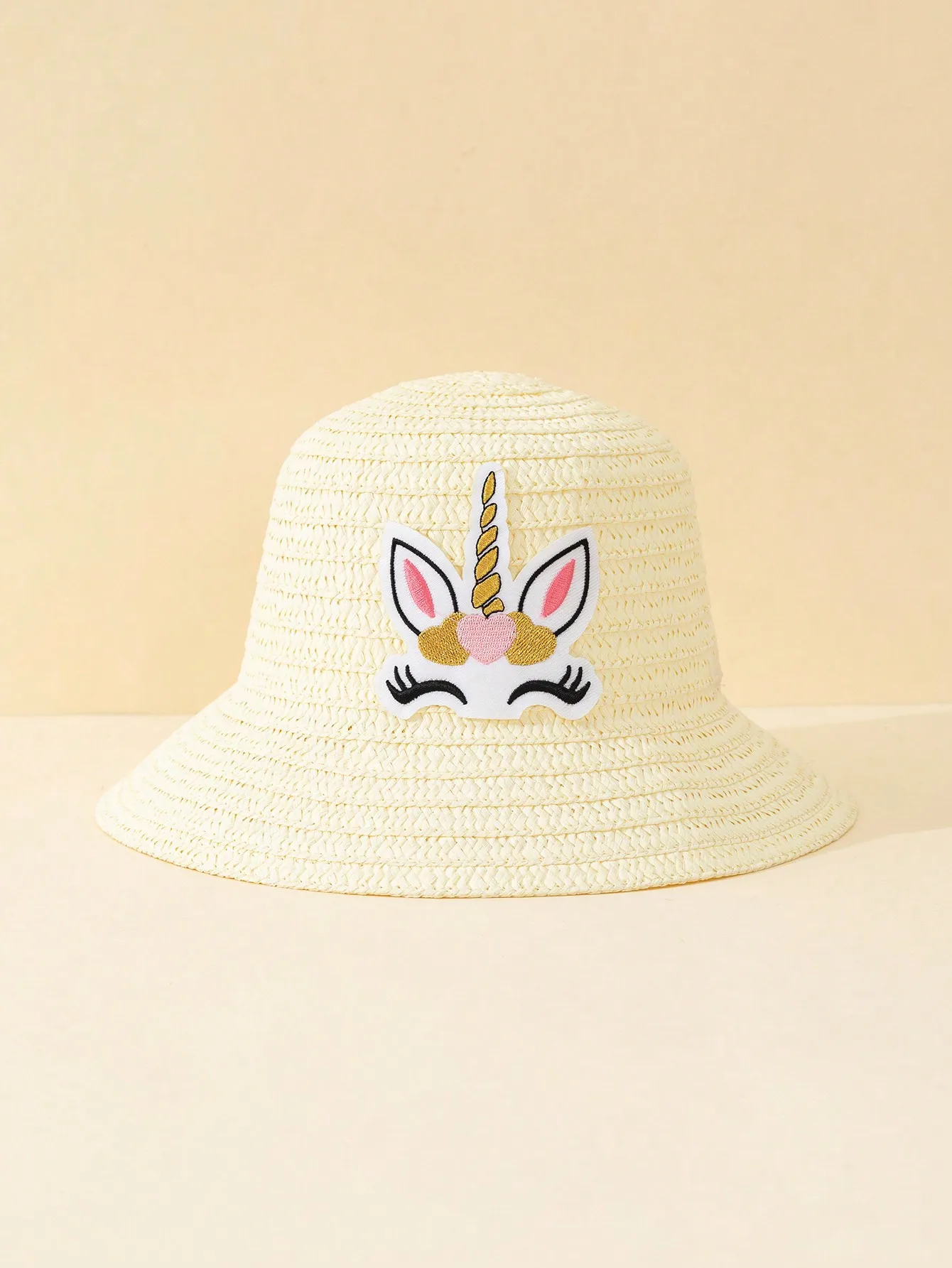 1pcs 2-6Y Girls Cartoon Unicorn Straw Hat, Breathable Summer Sun Hat for Daily
1pcs 2-6Y Girls Cartoon Unicorn Straw Hat, Breathable Summer Sun Hat for Daily