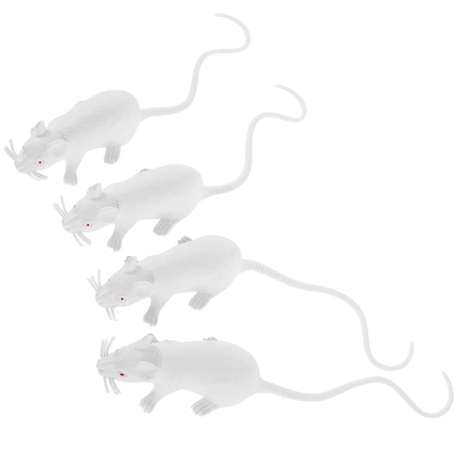 4Pcs Mini Mouse Prank Hyper Realistic Copy for Education Demonstration Halloween Events Haunted House Decor Interactive Play
4Pcs Mini Mouse Prank Hyper Realistic Copy for Education Demonstration Halloween Events Haunted House Decor Interactive Play