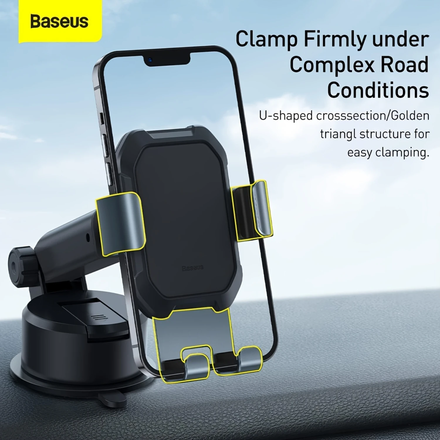 Gravity Car Phone Holder With Suction Base, Universal Adjustable Car Phone Mount, Car GPS Mount
Gravity Car Phone Holder With Suction Base, Universal Adjustable Car Phone Mount, Car GPS Mount