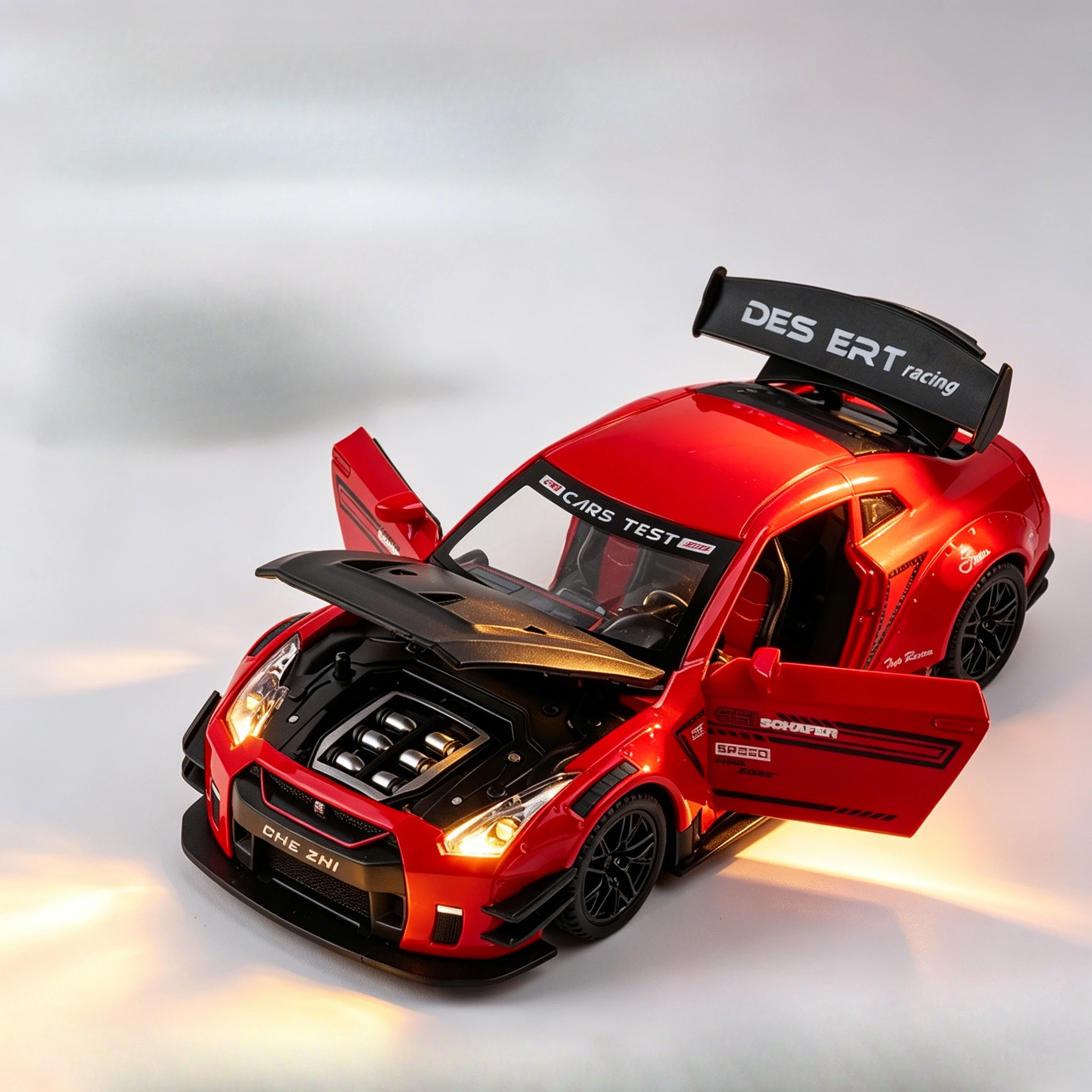 1:24 Skyline Ares GTR R35 Alloy Sports Car Model Diecast Metal Racing Car Model Simulation Sound and Light Kids Gifts
1:24 Skyline Ares GTR R35 Alloy Sports Car Model Diecast Metal Racing Car Model Simulation Sound and Light Kids Gifts