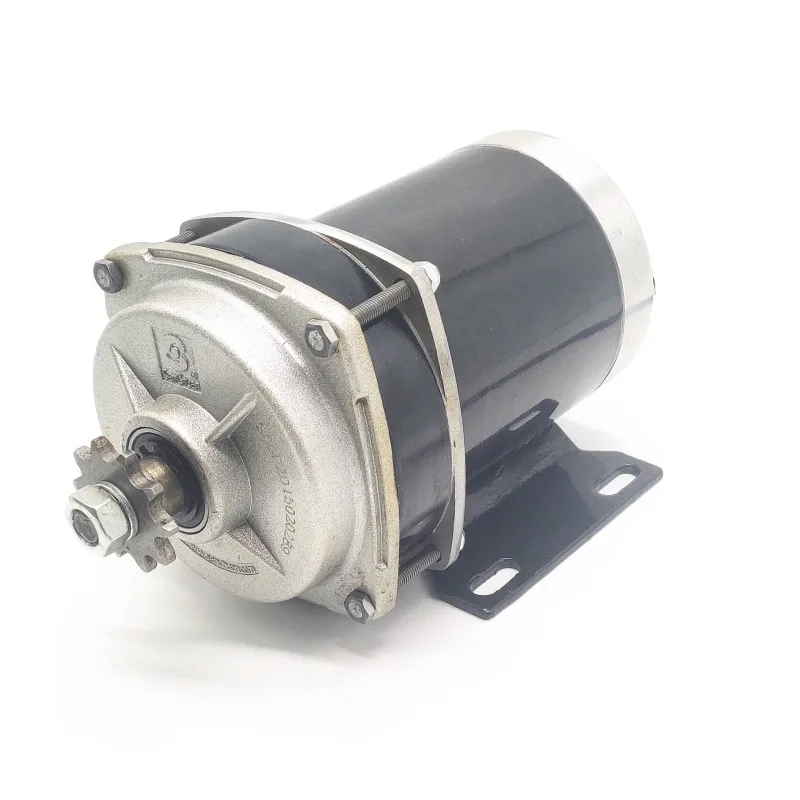 MY1020ZXFH 48V 500W Brushed DC Motor 6:1 Gear Ratio 9.36N.m Torque for Electric Tricycle/ATV/Go-Kart Conversion Kit
MY1020ZXFH 48V 500W Brushed DC Motor 6:1 Gear Ratio 9.36N.m Torque for Electric Tricycle/ATV/Go-Kart Conversion Kit