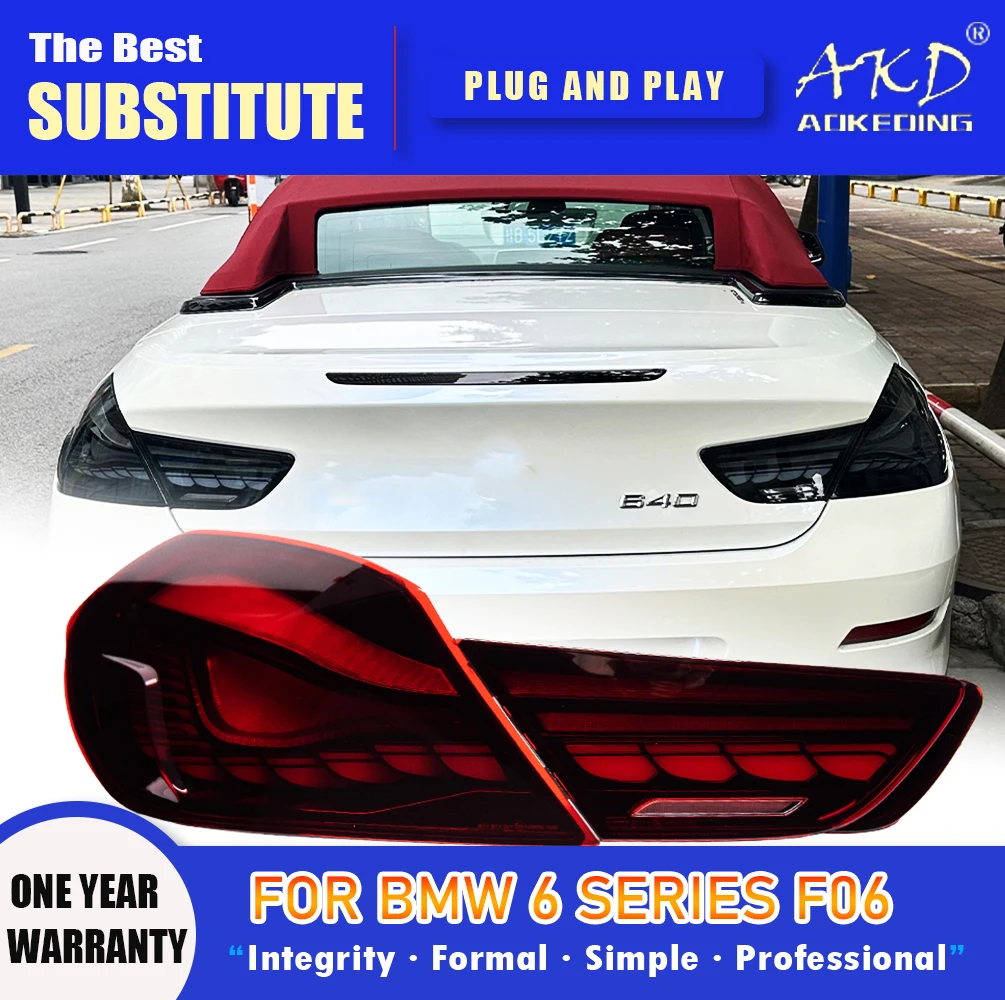 AKD Tail Lamp for BMW 6 series F12 LED Tail Light 2009-2017 640i 650i F12 F13 Rear Fog Brake Turn Signal Automotive Accessories
AKD Tail Lamp for BMW 6 series F12 LED Tail Light 2009-2017 640i 650i F12 F13 Rear Fog Brake Turn Signal Automotive Accessories
