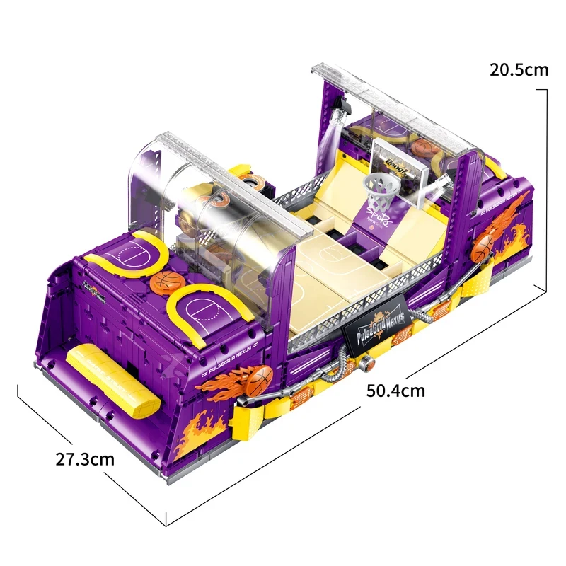 Creative DIY Desktop Basketball Game Machine Building Blocks with Lights, 2036pcs City Interactive Board Game Battle Toy Gift
Creative DIY Desktop Basketball Game Machine Building Blocks with Lights, 2036pcs City Interactive Board Game Battle Toy Gift