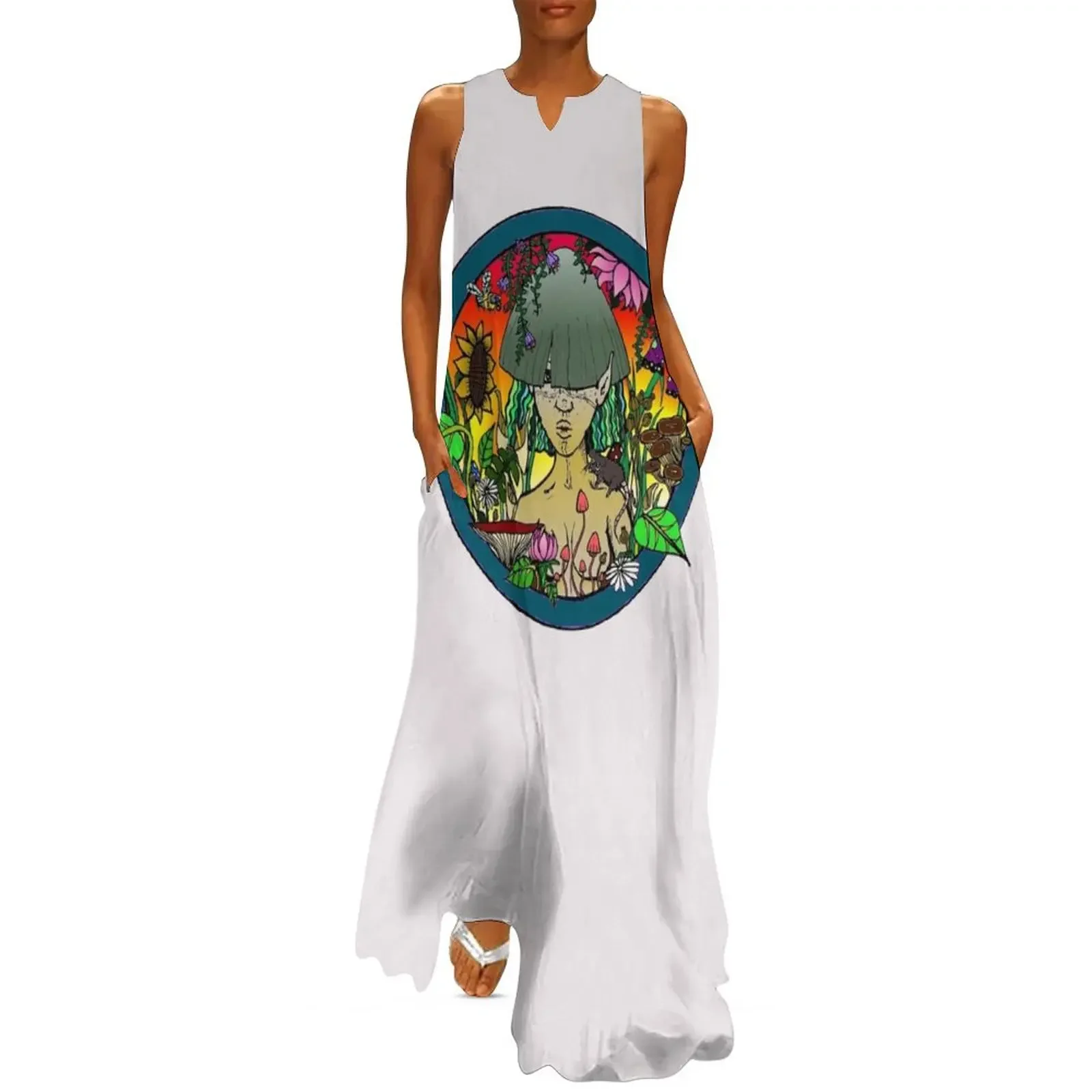 Dryad and mushrooms Long Dress summer dress woman 2025 trendy women's clothing trend 2025 Dress
Dryad and mushrooms Long Dress summer dress woman 2025 trendy women's clothing trend 2025 Dress