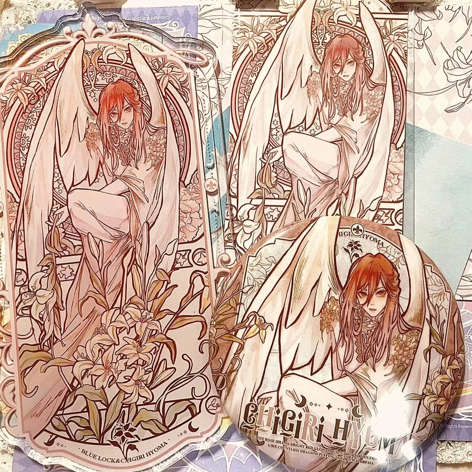 Anime BLUE LOCK Chigiri Hyoma Cosplay Double Flash Badge Exquisite Laser Small Card Acrylic Standing Sign Birthday Xmas Gift
Anime BLUE LOCK Chigiri Hyoma Cosplay Double Flash Badge Exquisite Laser Small Card Acrylic Standing Sign Birthday Xmas Gift