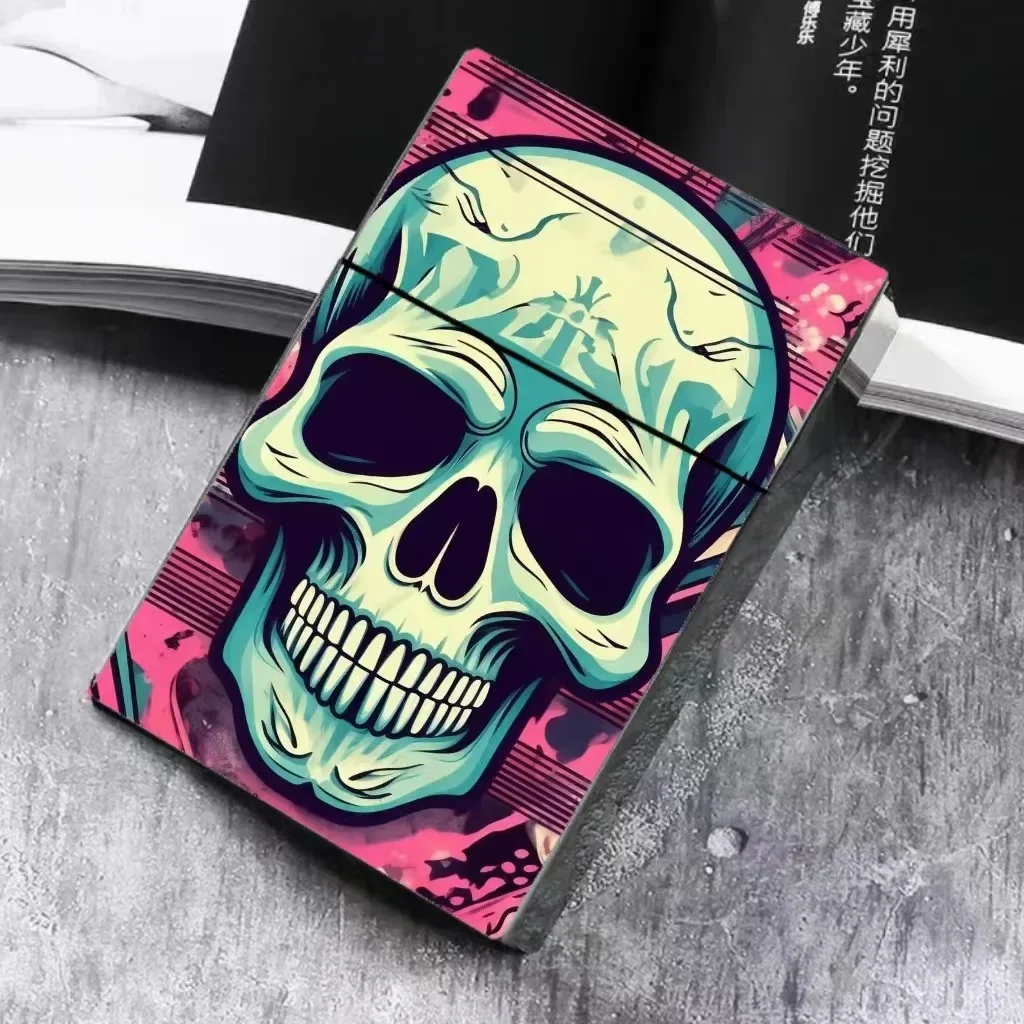 Креативный персонализированный портсигар может содержать 20 сигарет, красочный печатный стиль ужасов на Хэллоуин, добро пожаловать на оптовую продажу
Креативный персонализированный портсигар может содержать 20 сигарет, красочный печатный стиль ужасов на Хэллоуин, добро пожаловать на оптовую продажу