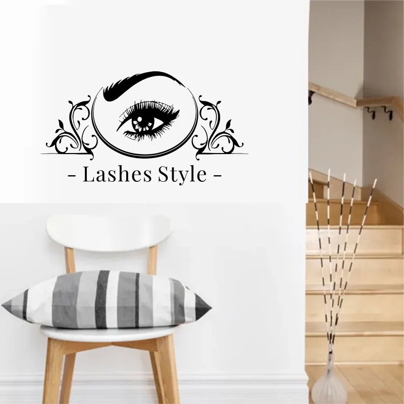 Eye Eyelash Wall Decal Vinyl Beauty Salon Window Decor Woman Face Lashes Style Wall Stickers for Beauty Salon Decor Poster 369
Eye Eyelash Wall Decal Vinyl Beauty Salon Window Decor Woman Face Lashes Style Wall Stickers for Beauty Salon Decor Poster 369