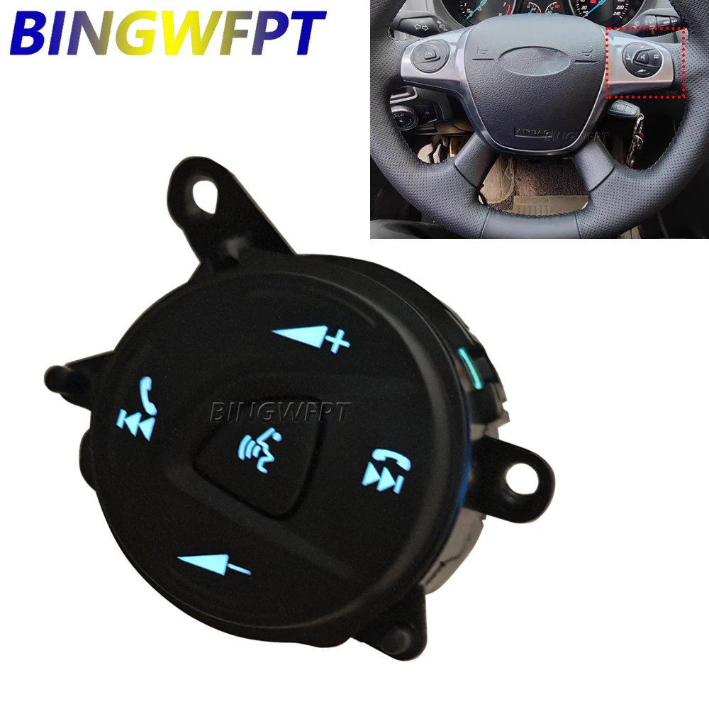Car Style Steering Wheel Button Control Switch For Ford Focus 3 2012 2013 2014 Kuga 2012 2013 2014 2015 With Backlight
Car Style Steering Wheel Button Control Switch For Ford Focus 3 2012 2013 2014 Kuga 2012 2013 2014 2015 With Backlight
