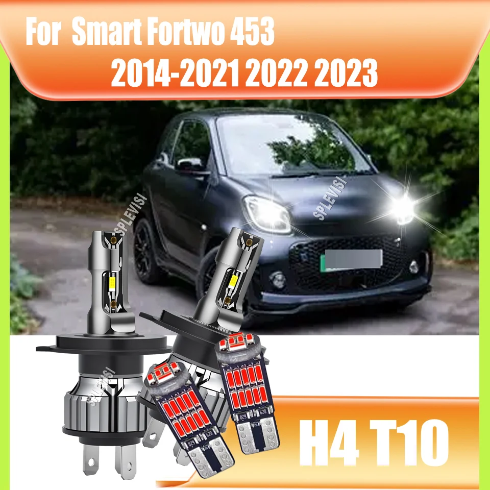 12v Auto Lamp H4 9003 LED Lights for Car Headlight Bulbs 7500LM 75W For Smart Fortwo 453 2014 2015 2016 2017 2018 2019 2020-2023
12v Auto Lamp H4 9003 LED Lights for Car Headlight Bulbs 7500LM 75W For Smart Fortwo 453 2014 2015 2016 2017 2018 2019 2020-2023