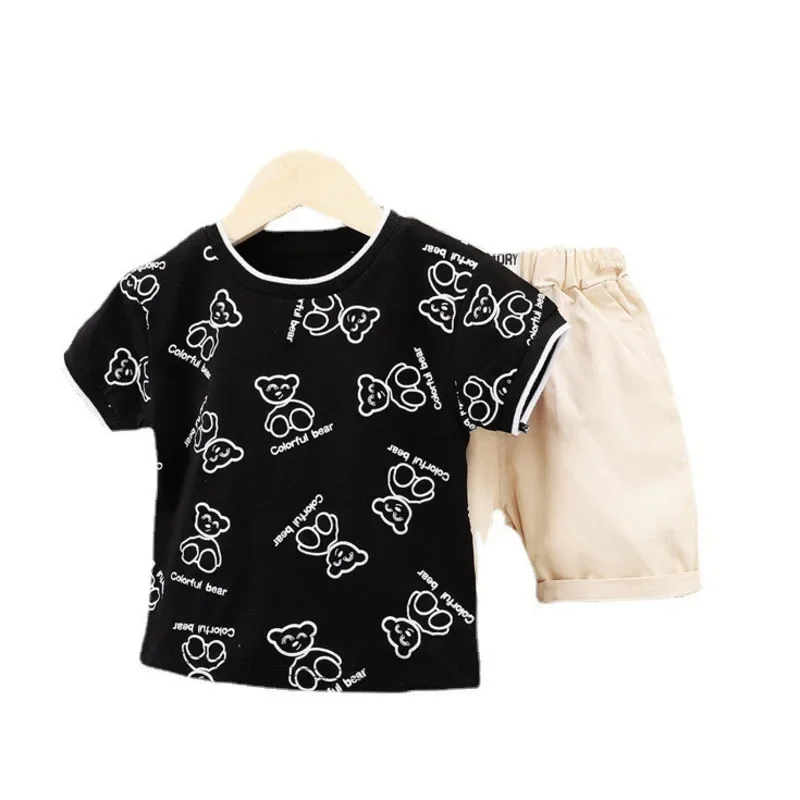 New Summer Boys Cartoon Children Clothing Baby Girl Cotton T Shirt Shorts 2Pcs/Sets Kids Infant Trendy Clothes Toddler Tracksuit
New Summer Boys Cartoon Children Clothing Baby Girl Cotton T Shirt Shorts 2Pcs/Sets Kids Infant Trendy Clothes Toddler Tracksuit