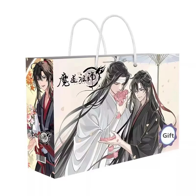 Счастливая сумка Grandmaster of Demonic Cultivation, Wei Wuxian, открытки Lan Wangji, постер и значок, подарок для косплея
Счастливая сумка Grandmaster of Demonic Cultivation, Wei Wuxian, открытки Lan Wangji, постер и значок, подарок для косплея