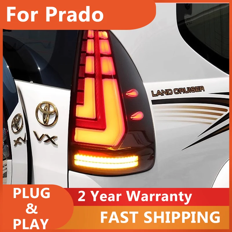 Автомобильные аксессуары для Toyota Prado, задний фонарь 2003-2009 Prado, задние фонари DRL, противотуманный тормоз, указатель поворота, задний ход
Автомобильные аксессуары для Toyota Prado, задний фонарь 2003-2009 Prado, задние фонари DRL, противотуманный тормоз, указатель поворота, задний ход