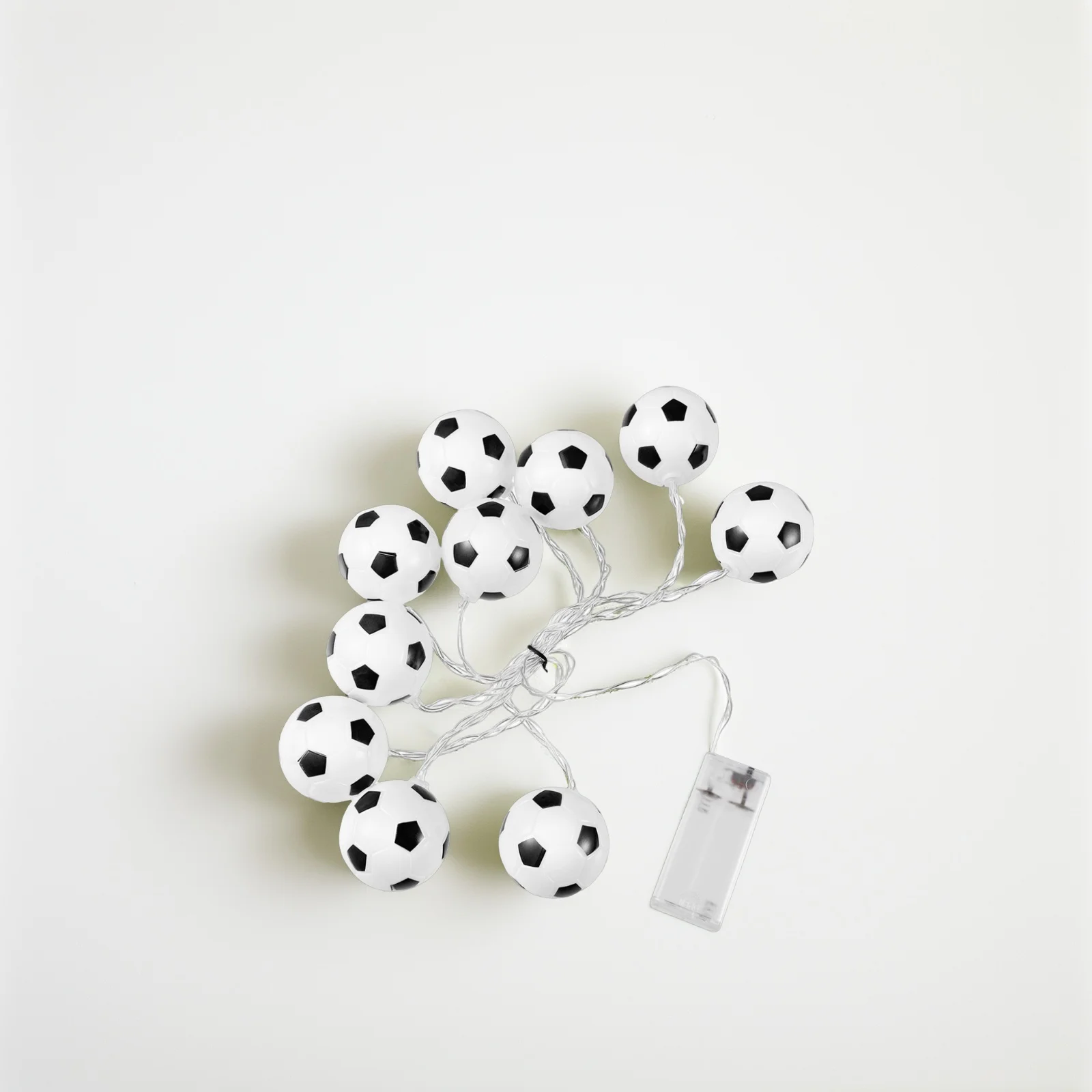 Football String Lights Light String Decorative Plastic Soccer Night Bedroom Camping 10M Party Garden Yard Festive Atmosphere
Football String Lights Light String Decorative Plastic Soccer Night Bedroom Camping 10M Party Garden Yard Festive Atmosphere