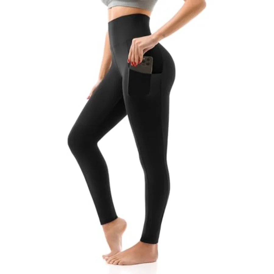 SINOPHANT High Waisted Leggings with Pockets Women, Buttery Soft Stretchy Yoga Pants
SINOPHANT High Waisted Leggings with Pockets Women, Buttery Soft Stretchy Yoga Pants