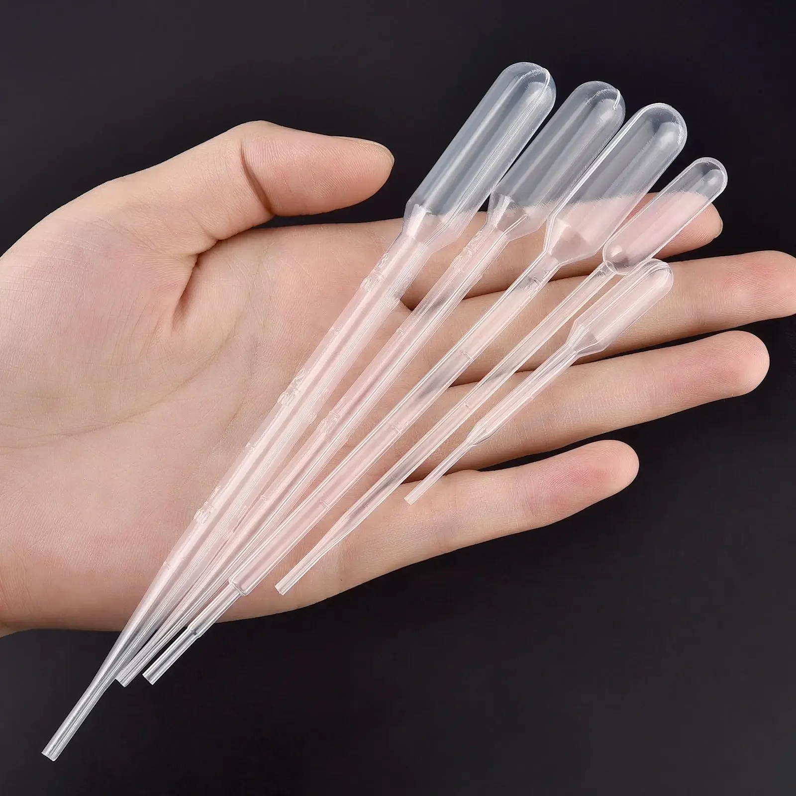 20/50/100/200pcs 0.2-3ML Disposable Plastic Dropper Squeeze Transfer Pipettes For UV Epoxy Resin Silicone Making Plastic Tools
20/50/100/200pcs 0.2-3ML Disposable Plastic Dropper Squeeze Transfer Pipettes For UV Epoxy Resin Silicone Making Plastic Tools