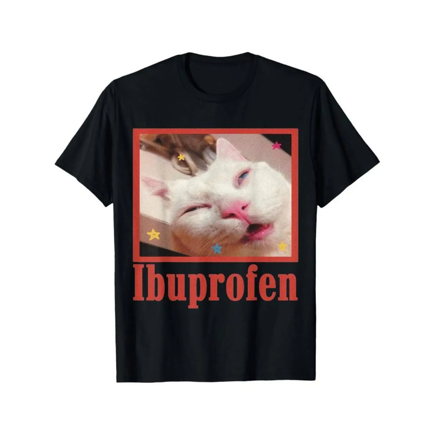 Funny Ibuprofen Cat T-shirt Women Men Meme Graphic Tee Sarcastic Animal Print Tops Internet Humor T-shirt Gifts
Funny Ibuprofen Cat T-shirt Women Men Meme Graphic Tee Sarcastic Animal Print Tops Internet Humor T-shirt Gifts