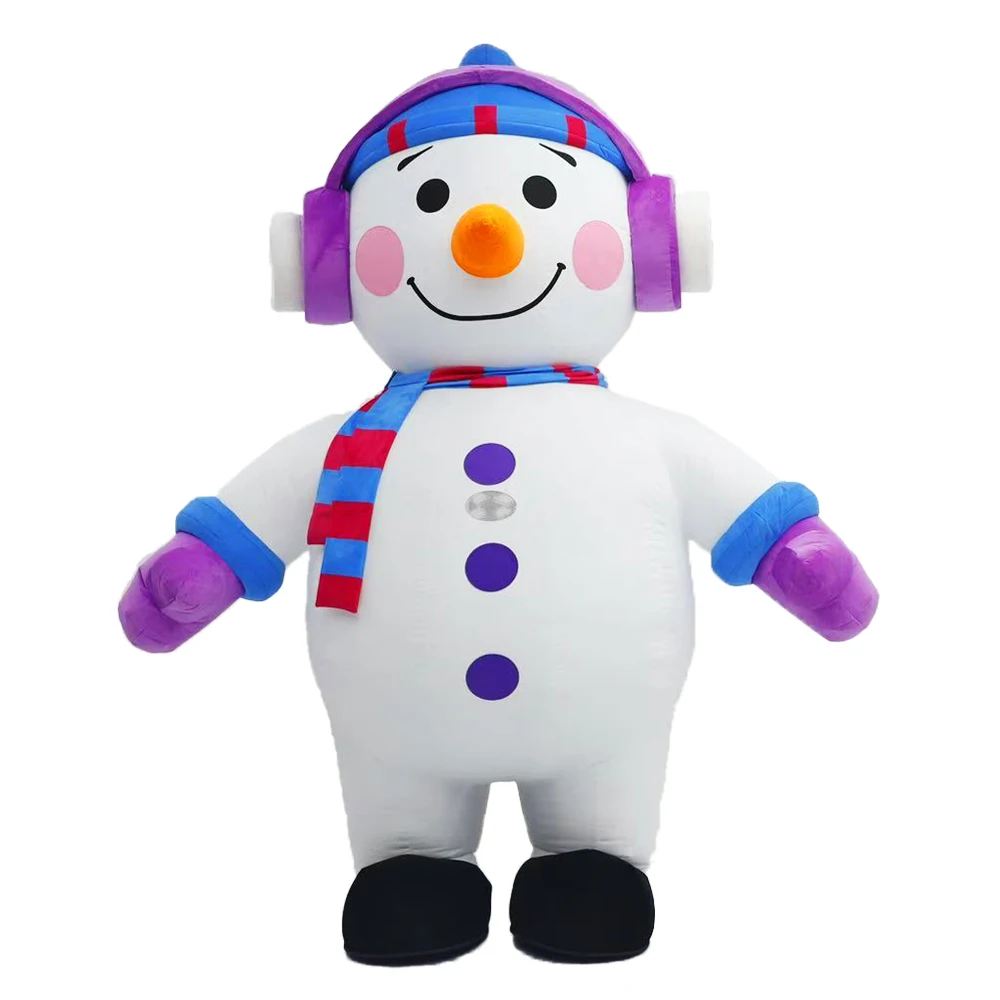 New Snowman Inflatable Costume Mascot Parade Adult Character Cosplay Christmas Party Commercial Event Plush Suit
New Snowman Inflatable Costume Mascot Parade Adult Character Cosplay Christmas Party Commercial Event Plush Suit