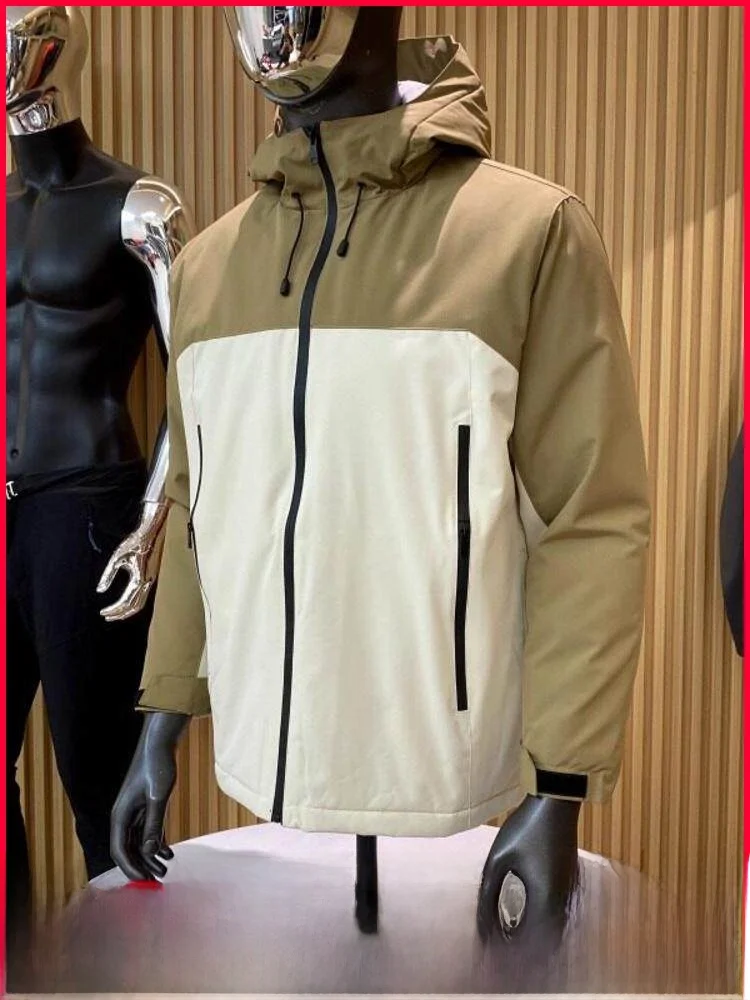 Thiened Outdoor Men's Cotton Jaet with Hood Windproof Waterproof Workwear Sle Zipper Closure Long Sve Youth Faion
Thiened Outdoor Men's Cotton Jaet with Hood Windproof Waterproof Workwear Sle Zipper Closure Long Sve Youth Faion