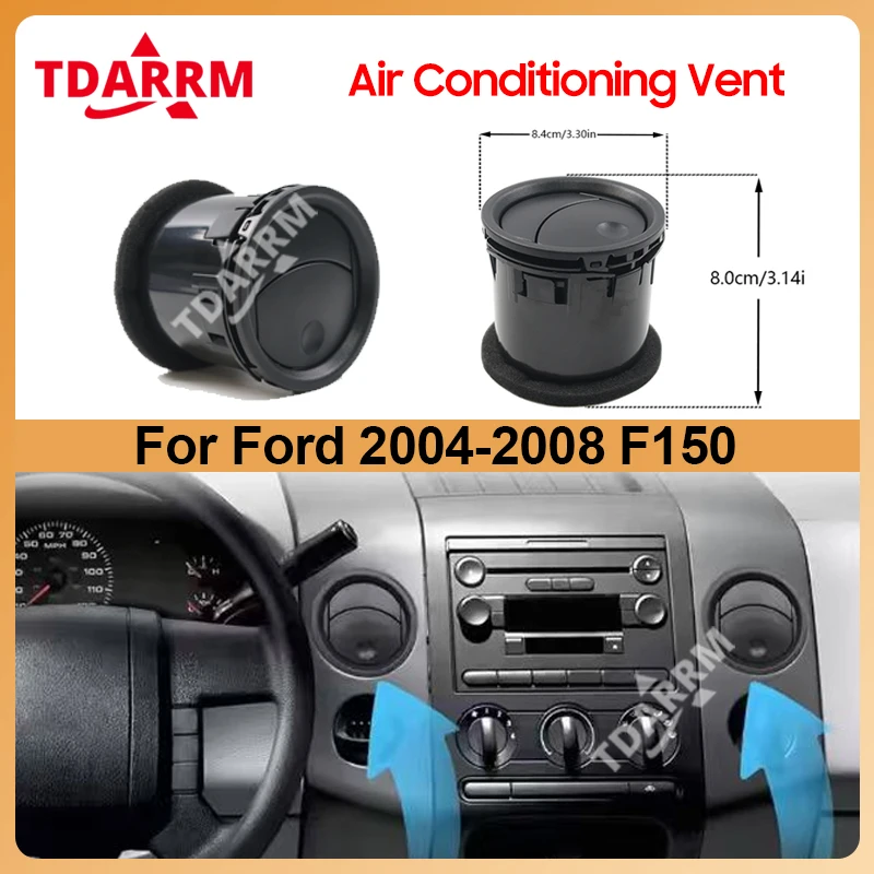 Air Conditioner Vent For Ford 2004-2008 F150 Matte Black Air Conditioner Vents 1PCS 2PCS
Air Conditioner Vent For Ford 2004-2008 F150 Matte Black Air Conditioner Vents 1PCS 2PCS