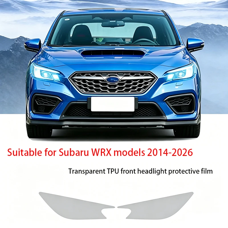 Fit For Subaru WRX 2014-2026 Transparent Smoked Black TPU Headlight Film Pre Cut Anti Scratch Full Coverage Protective Vinyl Cov
Fit For Subaru WRX 2014-2026 Transparent Smoked Black TPU Headlight Film Pre Cut Anti Scratch Full Coverage Protective Vinyl Cov