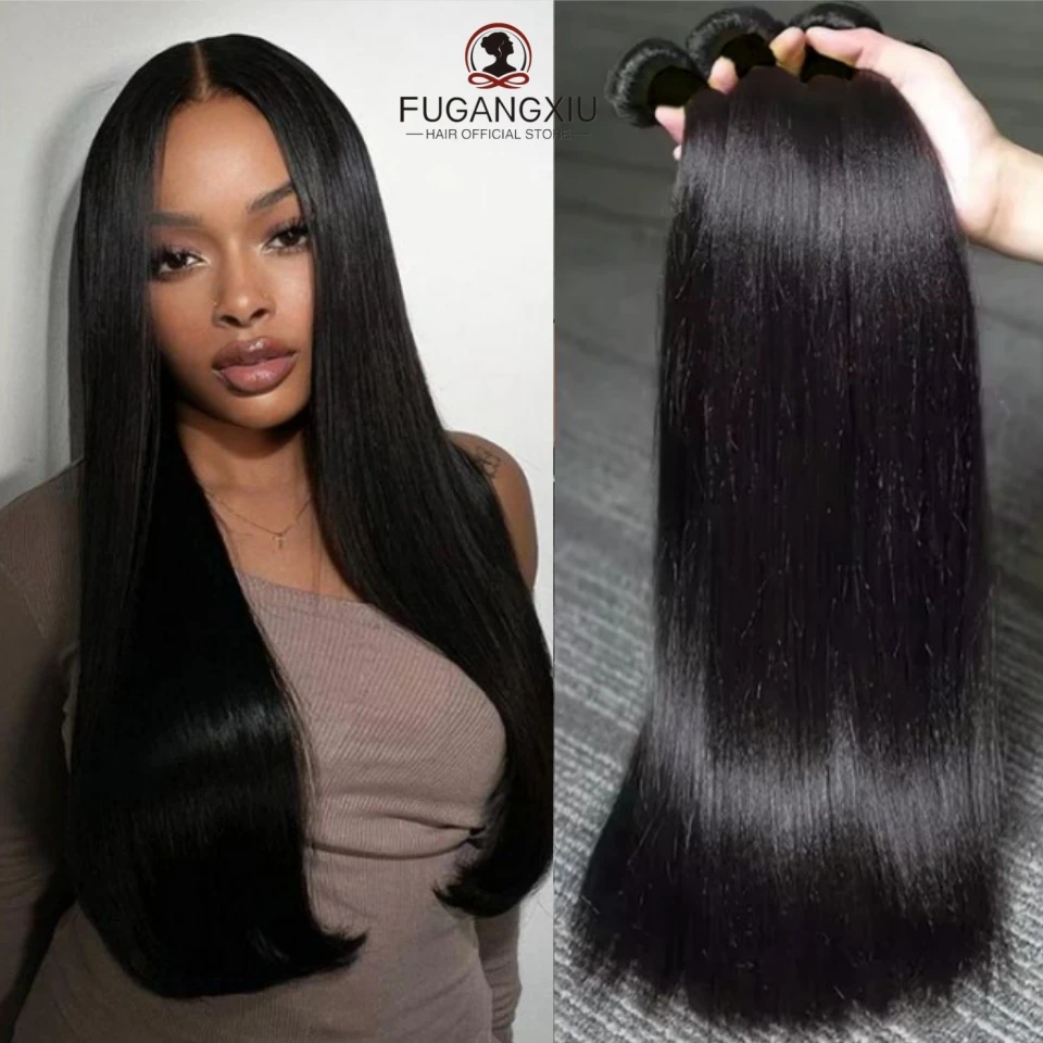 Прямые пучки 100% человеческие волосы 1/2/3/4 Пучки необработанных волос Бразильские волосы Remy Extension Плетение волос с двойным утком для женщин
Прямые пучки 100% человеческие волосы 1/2/3/4 Пучки необработанных волос Бразильские волосы Remy Extension Плетение волос с двойным утком для женщин