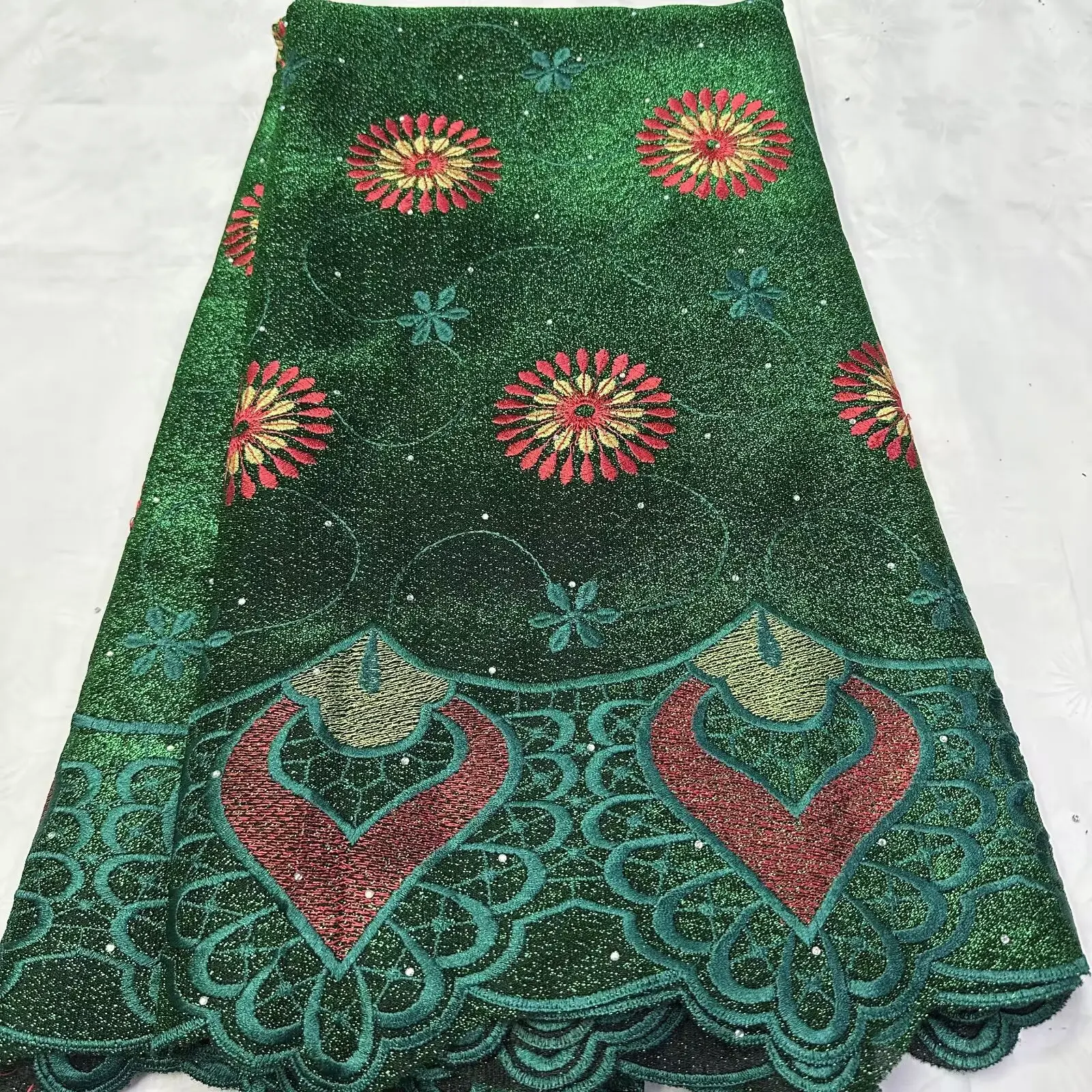 2025 Double-layer bright wire mesh fabric embroidery High Quality Nigerian Dry Lace Fabrics With Wedding JJ3
2025 Double-layer bright wire mesh fabric embroidery High Quality Nigerian Dry Lace Fabrics With Wedding JJ3