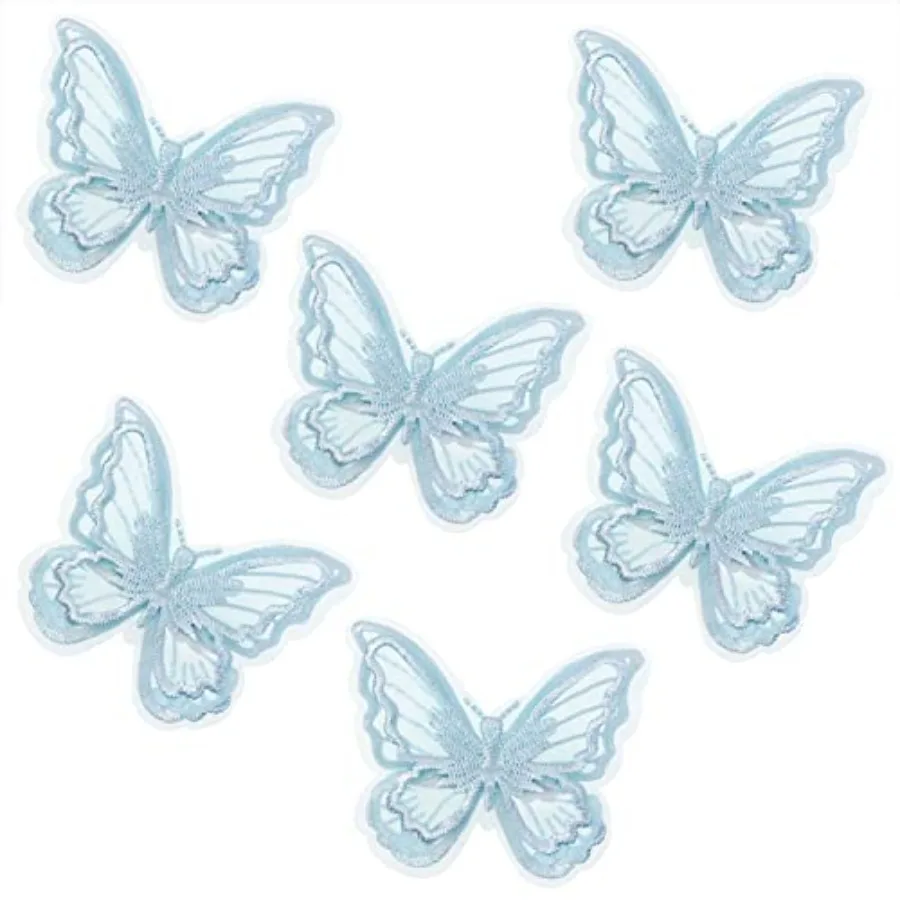 Butterfly Hair Clips 6Pcs Lace Embroidery Flower Butterfly Hair Bow Pins Wedding Hair Accessories for Women Halloween Party Dec
Butterfly Hair Clips 6Pcs Lace Embroidery Flower Butterfly Hair Bow Pins Wedding Hair Accessories for Women Halloween Party Dec