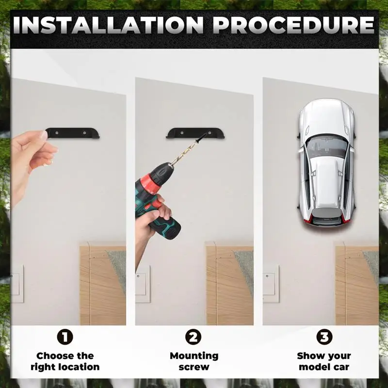 The New 20Pcs Wall Mount Car Model Display Holder Car Wall Mount Vertical Toy Car Holders Forwall
The New 20Pcs Wall Mount Car Model Display Holder Car Wall Mount Vertical Toy Car Holders Forwall