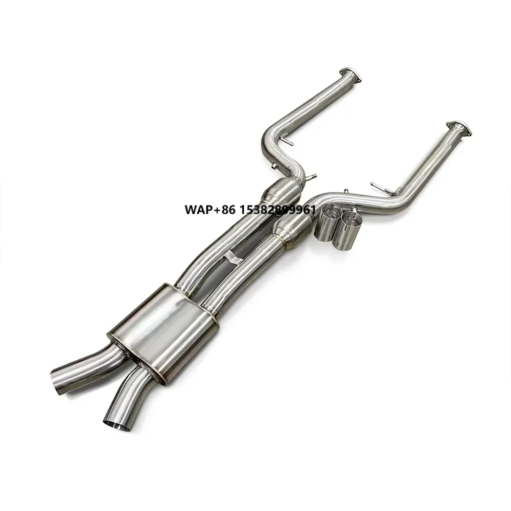 Stainless Steel Exhaust Pipe Customization Suitable for X3M/X4M F97/F98 3.0T 2019-2023 Racing Performance Exhaust Mid Pipe
Stainless Steel Exhaust Pipe Customization Suitable for X3M/X4M F97/F98 3.0T 2019-2023 Racing Performance Exhaust Mid Pipe