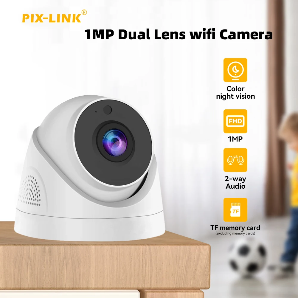 IP-камера Wi-Fi наблюдения 1MP 720P Массив ночного видения Безопасность Крытый купол P2P CCTV Видео HD Cam APP Vi365 PIX-LINK HB45
IP-камера Wi-Fi наблюдения 1MP 720P Массив ночного видения Безопасность Крытый купол P2P CCTV Видео HD Cam APP Vi365 PIX-LINK HB45