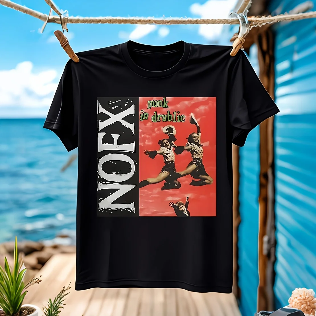 NOFX Punk Rock Pump Up the Valium Мужская футболка из 100% хлопка Повседневная дышащая удобная повседневная одежда доступна в различных условиях
NOFX Punk Rock Pump Up the Valium Мужская футболка из 100% хлопка Повседневная дышащая удобная повседневная одежда доступна в различных условиях