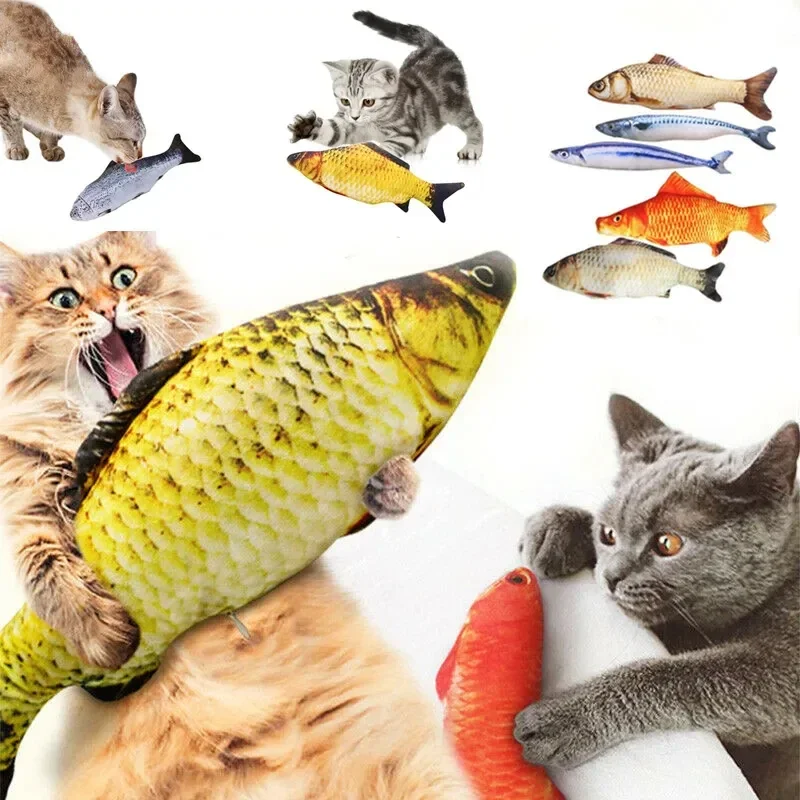 Toys that cats like for entertainment, fish plush filled pillows, 20Cm simulation fish cat toys, fish interactive chewing toys
Toys that cats like for entertainment, fish plush filled pillows, 20Cm simulation fish cat toys, fish interactive chewing toys