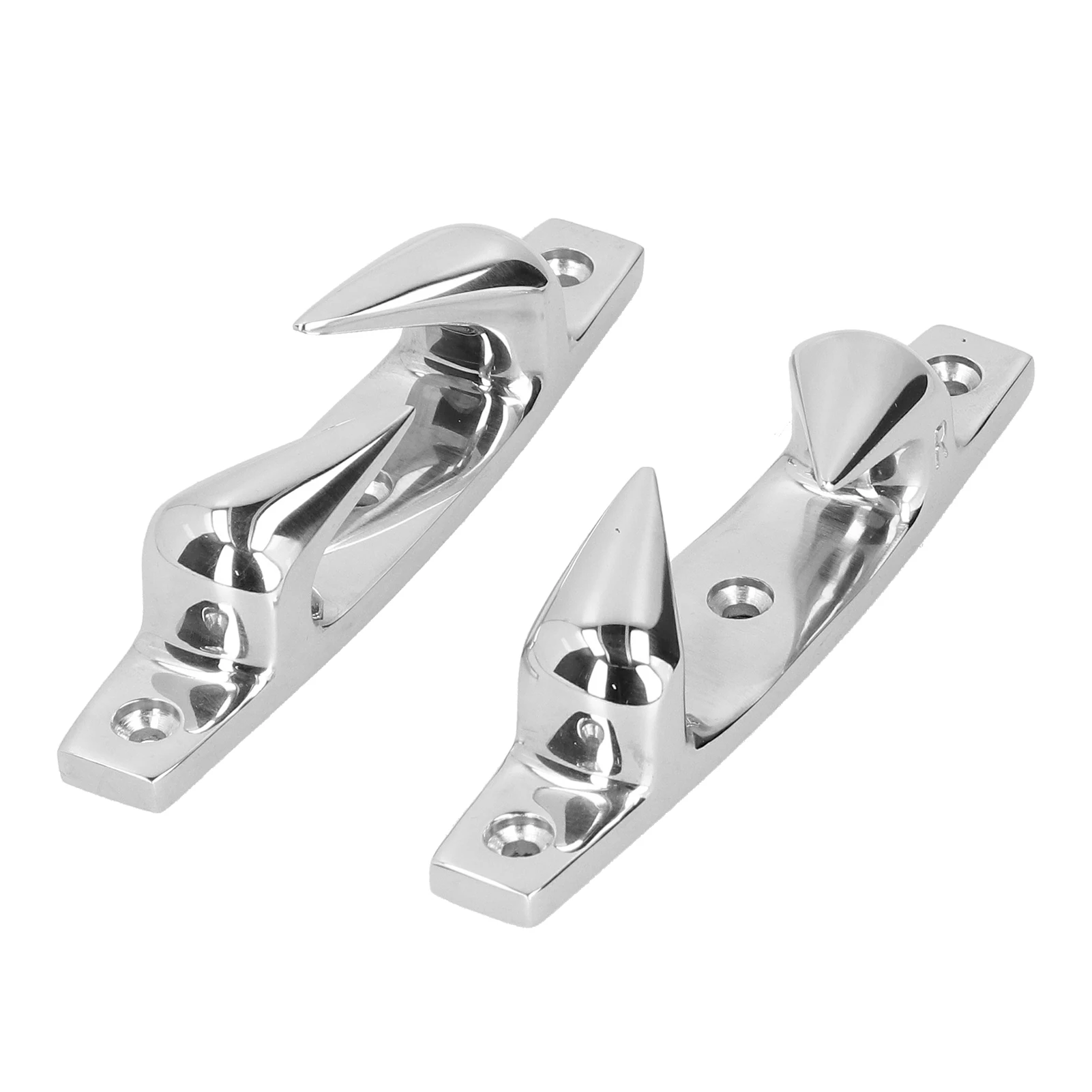 2pcs 4.69in Anchoring Mooring Cleats Left Right 316 Stainless Steel Fairlead OEM for Marine Boat Yacht Hardware Part
2pcs 4.69in Anchoring Mooring Cleats Left Right 316 Stainless Steel Fairlead OEM for Marine Boat Yacht Hardware Part
