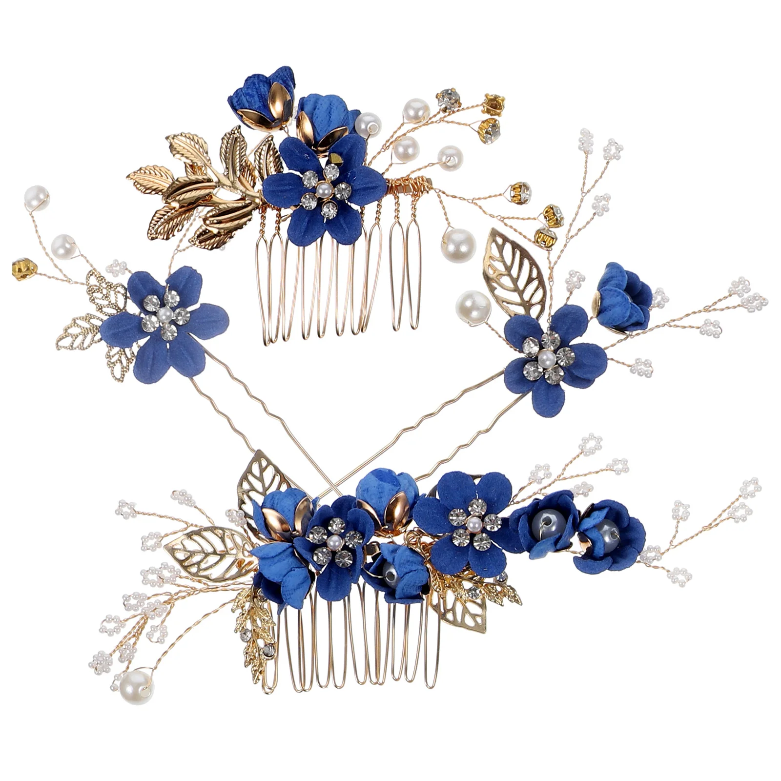 Bobby Pins for Women 4 Piece Headwear Set Bride Hair Dress Flower Comb Wedding Pearl Blue Bridal Accessories Women's
Bobby Pins for Women 4 Piece Headwear Set Bride Hair Dress Flower Comb Wedding Pearl Blue Bridal Accessories Women's