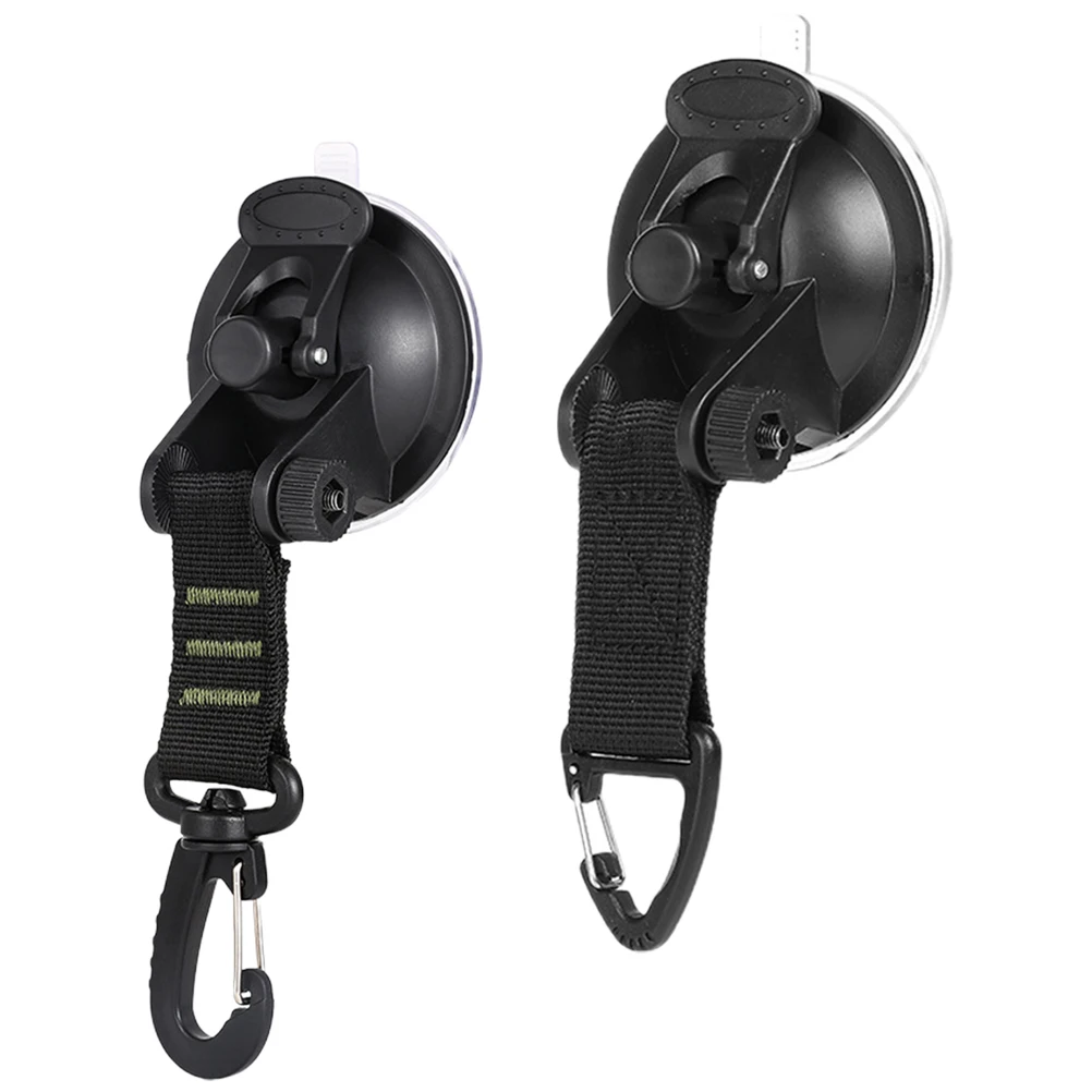 2Pcs Suction Cup Hook ABS Nylon Webbing Heavy Duty Car Window Tent Camping Punching Free Vacuum Hooks Home Hanger
2Pcs Suction Cup Hook ABS Nylon Webbing Heavy Duty Car Window Tent Camping Punching Free Vacuum Hooks Home Hanger