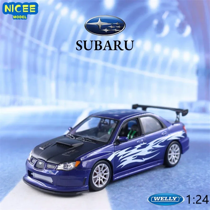 WELLY 1:24 Subaru STi modified car model High Simulation Diecast Car Metal Alloy Model Car Children's toys collection gifts
WELLY 1:24 Subaru STi modified car model High Simulation Diecast Car Metal Alloy Model Car Children's toys collection gifts