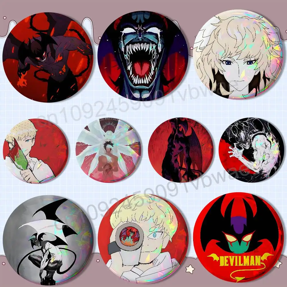 Ryo Asuka DEVILMAN crybaby Round Exquisite Badge Brooches Creative Pins For Clothes Hat Backpack Gift Accessories
Ryo Asuka DEVILMAN crybaby Round Exquisite Badge Brooches Creative Pins For Clothes Hat Backpack Gift Accessories