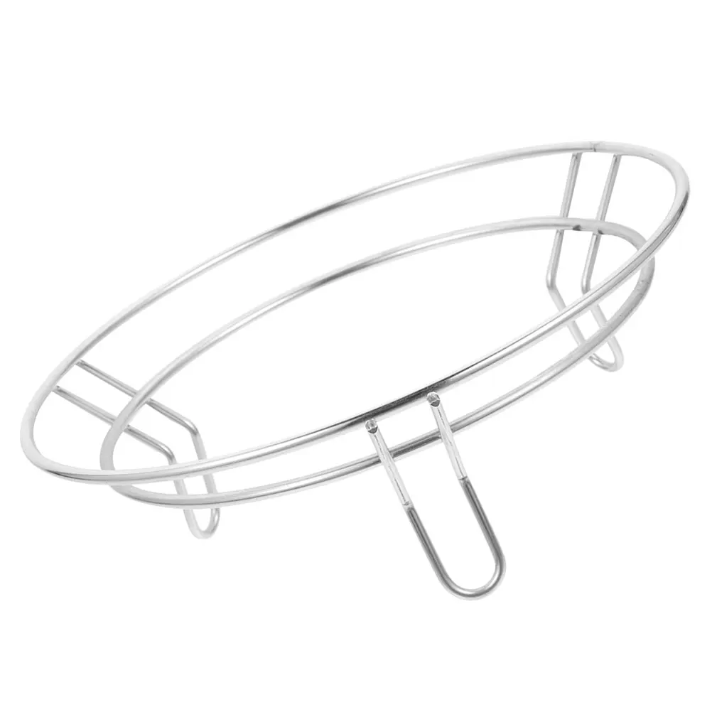Stainless Steel Pot Wok Holder Heat Resistant Multi-function Kitchen Pan Stand Cooling Rack Reusable Tabletop Trivet Non-slip
Stainless Steel Pot Wok Holder Heat Resistant Multi-function Kitchen Pan Stand Cooling Rack Reusable Tabletop Trivet Non-slip