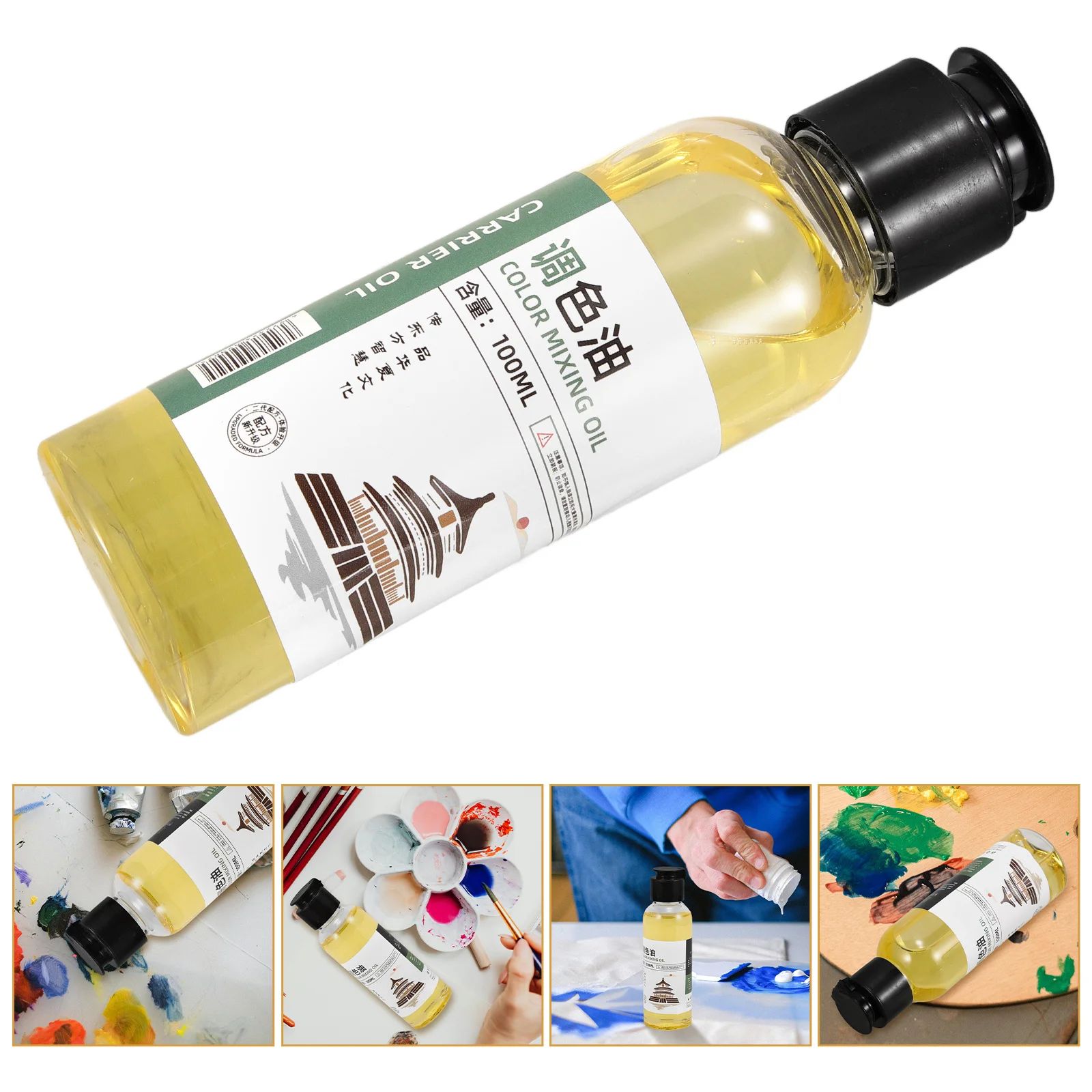 Oil Color Toning Agent Paint Thinner for Oil Painting Odorless Tasteless Brush Cleaner Medium Improved Toning Effects Painting
Oil Color Toning Agent Paint Thinner for Oil Painting Odorless Tasteless Brush Cleaner Medium Improved Toning Effects Painting