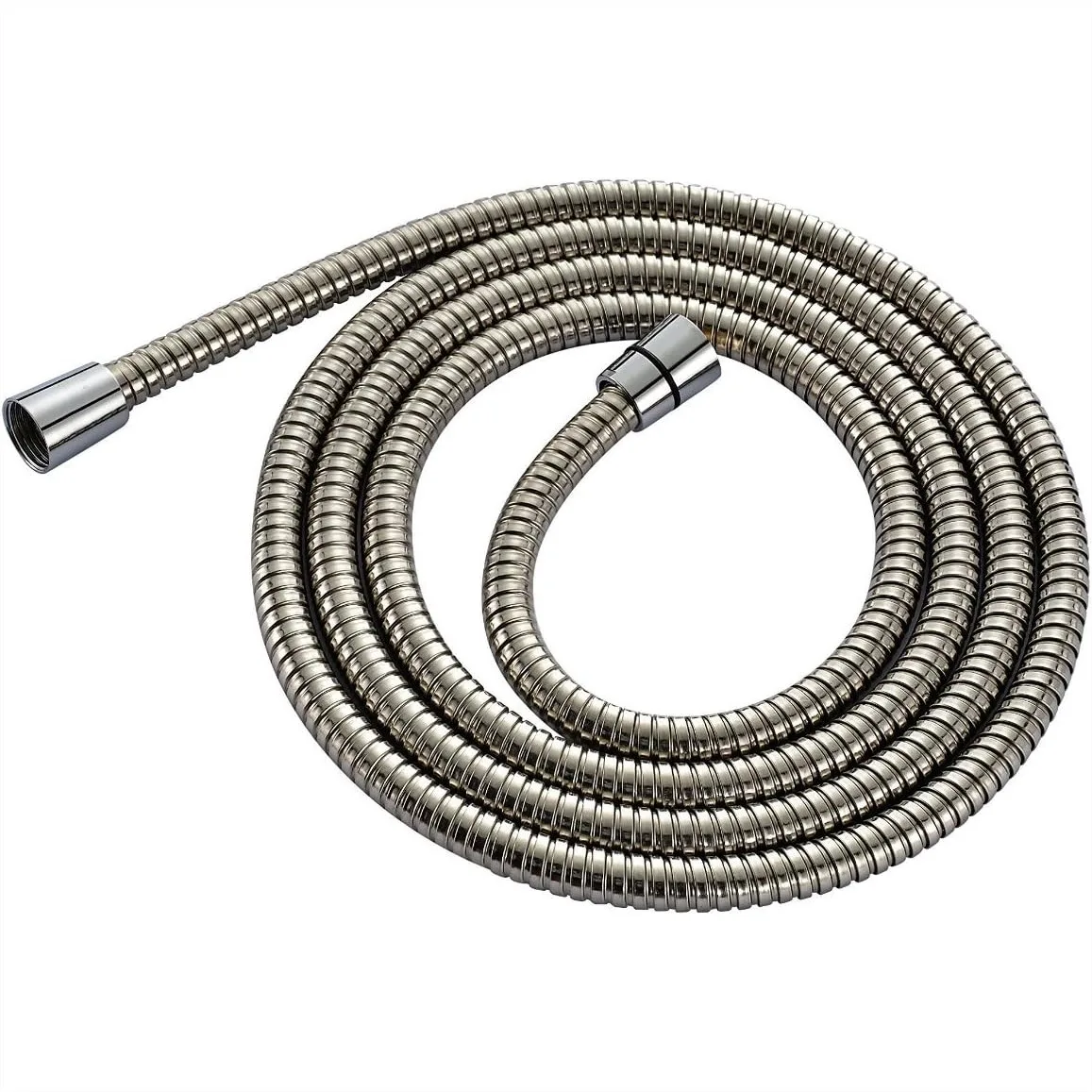 Extra Long 96 Inch Shower Hose with Solid Brass Connector, Chrome Finish
Extra Long 96 Inch Shower Hose with Solid Brass Connector, Chrome Finish