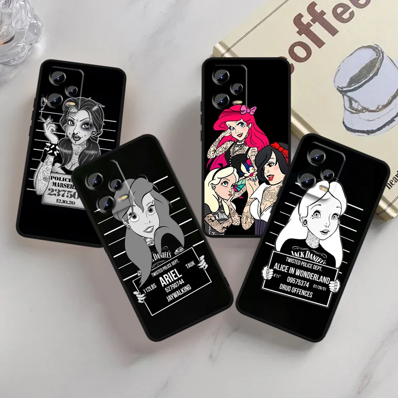 Tattoo Princess For Xiaomi Redmi Note 13 12R 12 12S Turbo 11 11T 11S 10 10S Pro Plus 5G Black Cover Phone Case
Tattoo Princess For Xiaomi Redmi Note 13 12R 12 12S Turbo 11 11T 11S 10 10S Pro Plus 5G Black Cover Phone Case