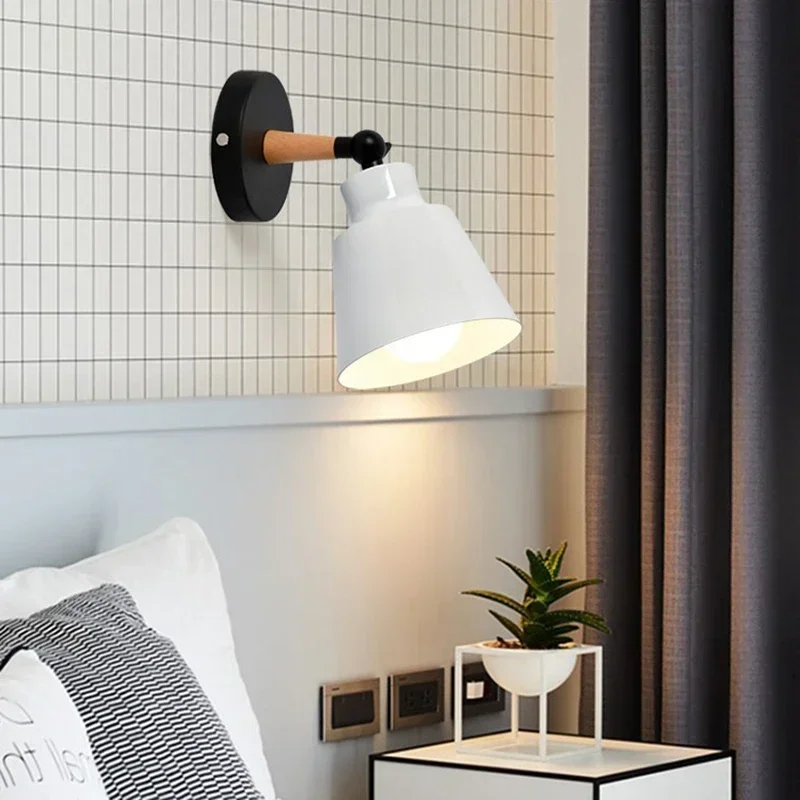 Nordic Simple Design Wall Lamp Various Colors Light Fixtures Apply for Home Beside Bedroom Cafe Decorative Lighting Lampshade
Nordic Simple Design Wall Lamp Various Colors Light Fixtures Apply for Home Beside Bedroom Cafe Decorative Lighting Lampshade