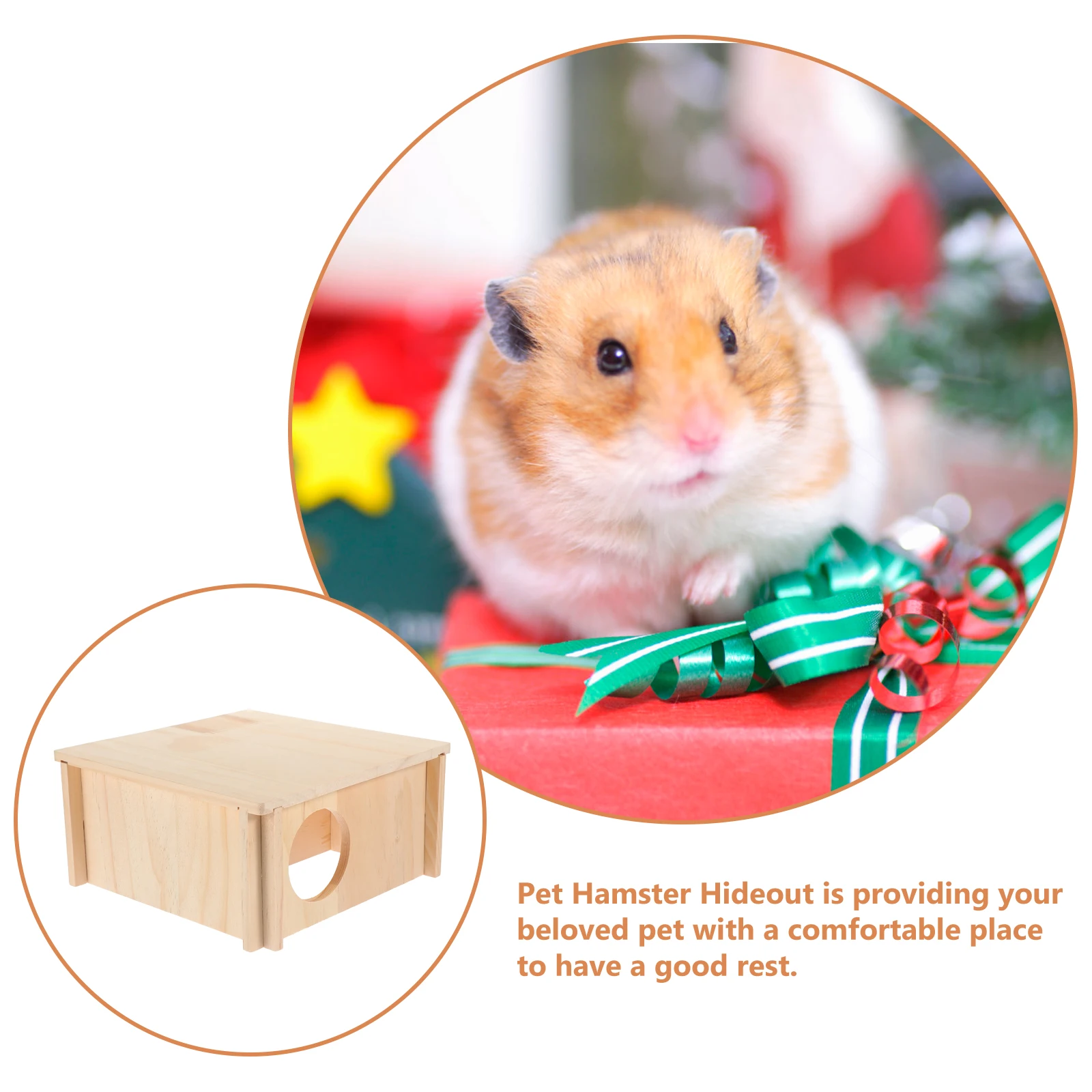 20x20x10cm Square Hamster Hideout Durable Small Pet Nest Guinea Pig Accessories Rest Safe Comfortable Craftsmanship
20x20x10cm Square Hamster Hideout Durable Small Pet Nest Guinea Pig Accessories Rest Safe Comfortable Craftsmanship
