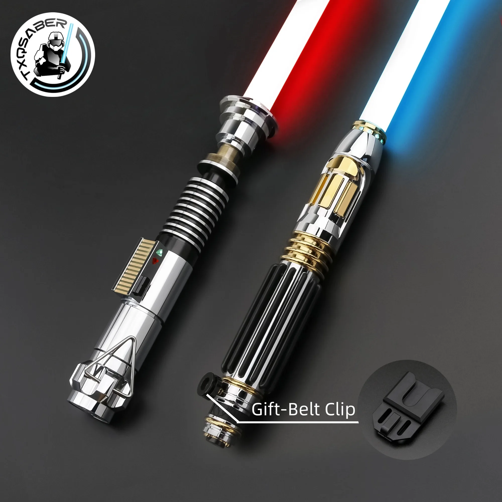 TXQSABER Luke EP6 Windu Double Saberl COMBAT Metal Lightsaber Saber Force Heavy Dueling Skywalke Gift Fonts Laser Sword Jedi
TXQSABER Luke EP6 Windu Double Saberl COMBAT Metal Lightsaber Saber Force Heavy Dueling Skywalke Gift Fonts Laser Sword Jedi