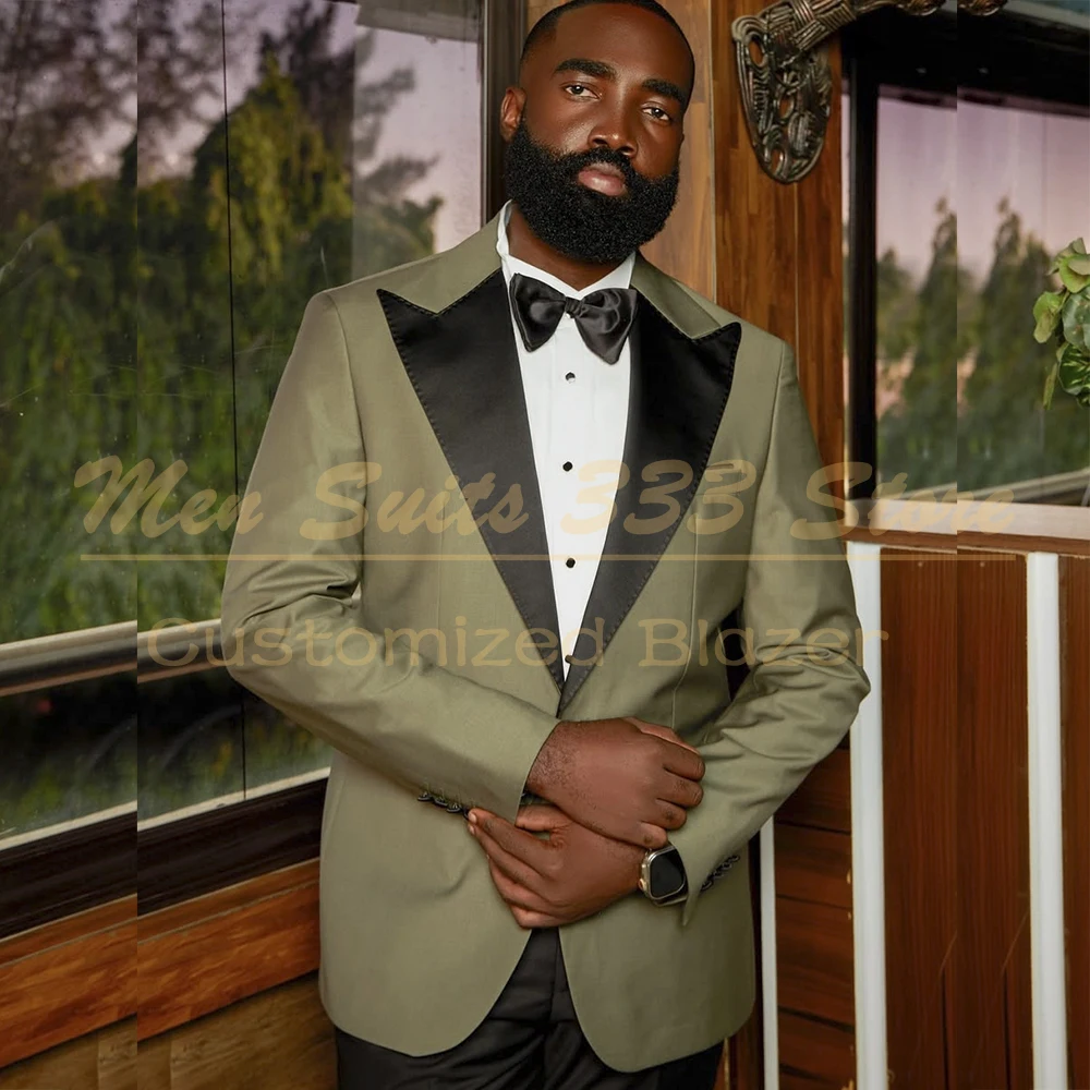 Fashion Men's Suits 2 Piece Jacket Pants Outfits High Quality Single Breasted Peak Lapel Male Clothing High Quality Blazer
Fashion Men's Suits 2 Piece Jacket Pants Outfits High Quality Single Breasted Peak Lapel Male Clothing High Quality Blazer