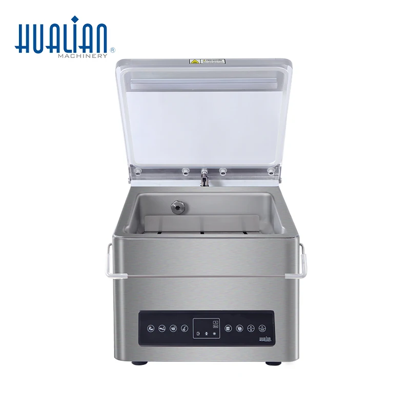 HVC-210T/1D Hualian Food Sous Vide Vacuum and Seal Packing Machine for Rice Fruit Packaging
HVC-210T/1D Hualian Food Sous Vide Vacuum and Seal Packing Machine for Rice Fruit Packaging